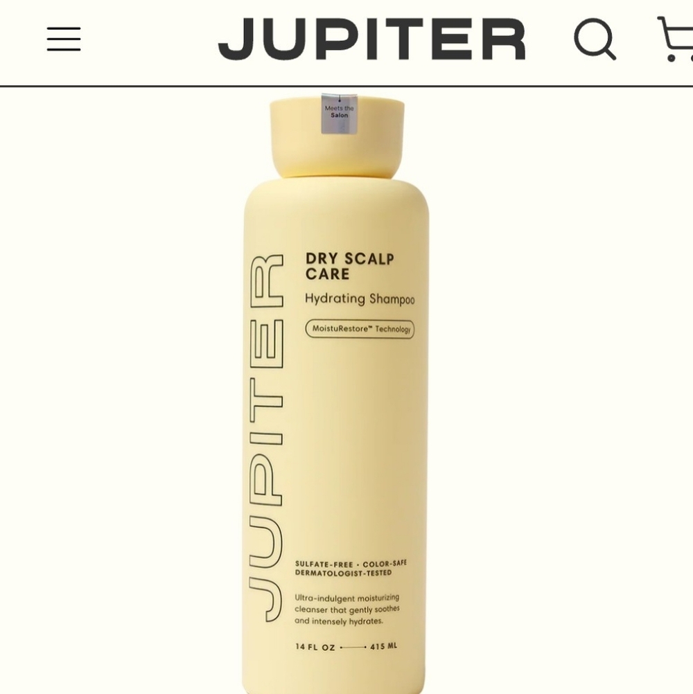 Jupiter Dry Scalp Care Hydrating Shampoo 14 FL OZ NEW